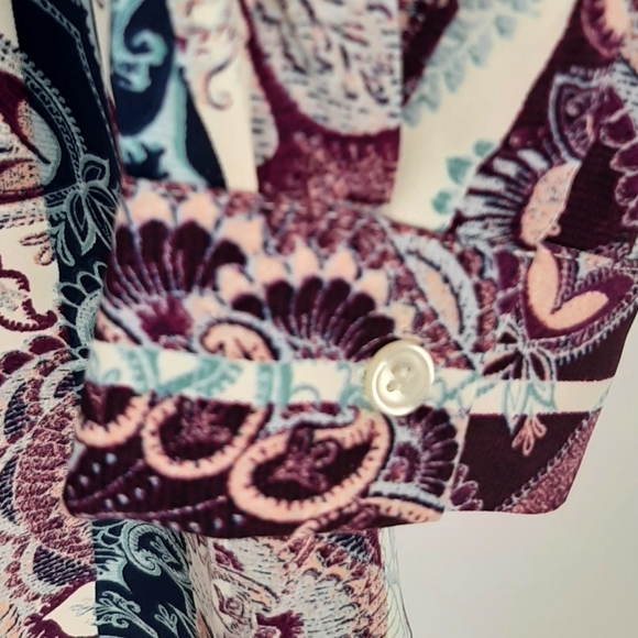 NWT Chico's hem interest tunic top sz 0 - Picture 7 of 10